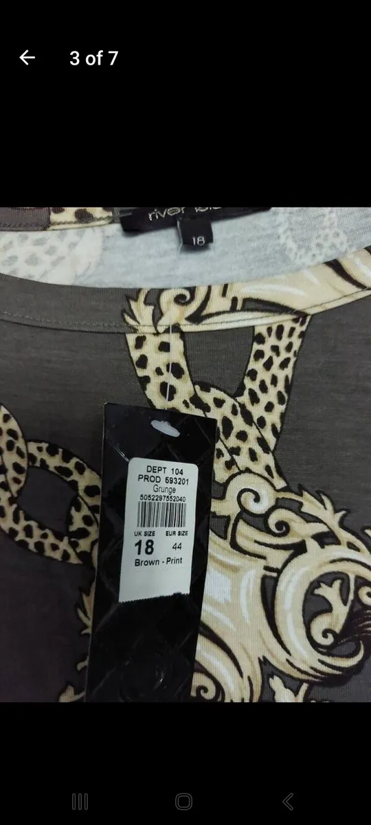 River Island asymmetrical maxi dress (free post) - Image 3
