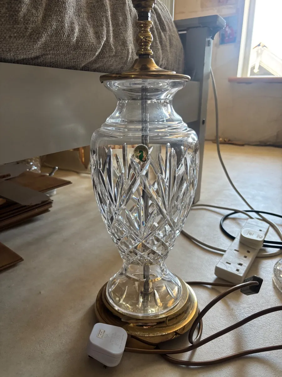 Waterford crystal lamp - Image 2