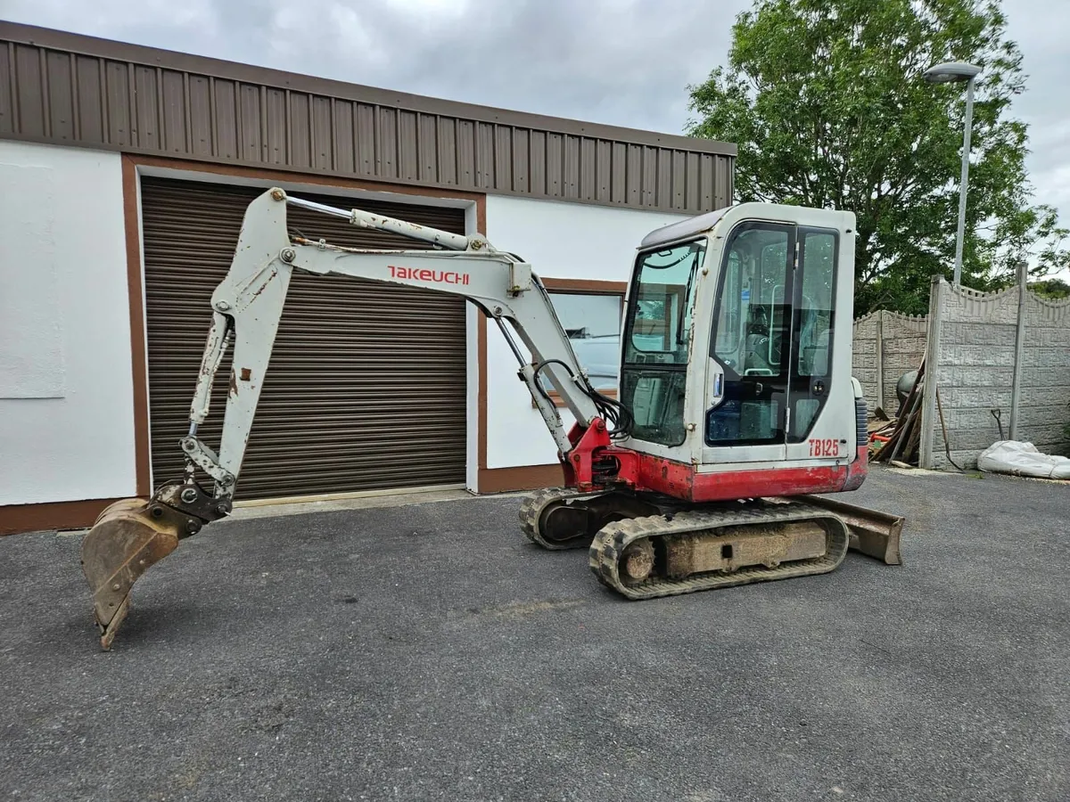 Takeuchi tb125 -  2007 - Excellent condition - Image 1