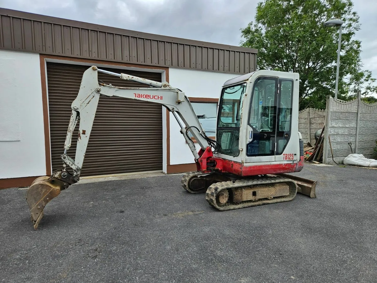 Takeuchi tb125 -  2007 - Excellent condition - Image 4