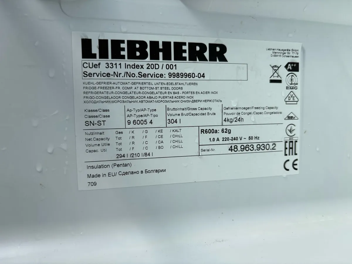 Liebherr Fridge Freezer - Image 3