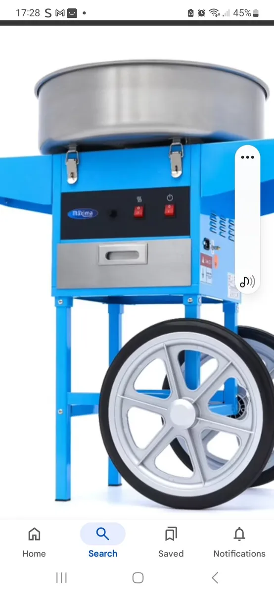 Candyfloss machine