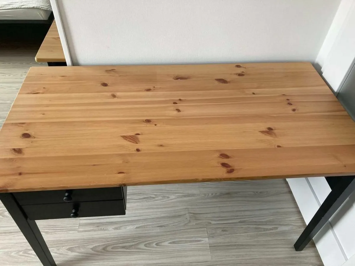 Ikea Arkelstorp Wooden desk 140x70c. - Image 2