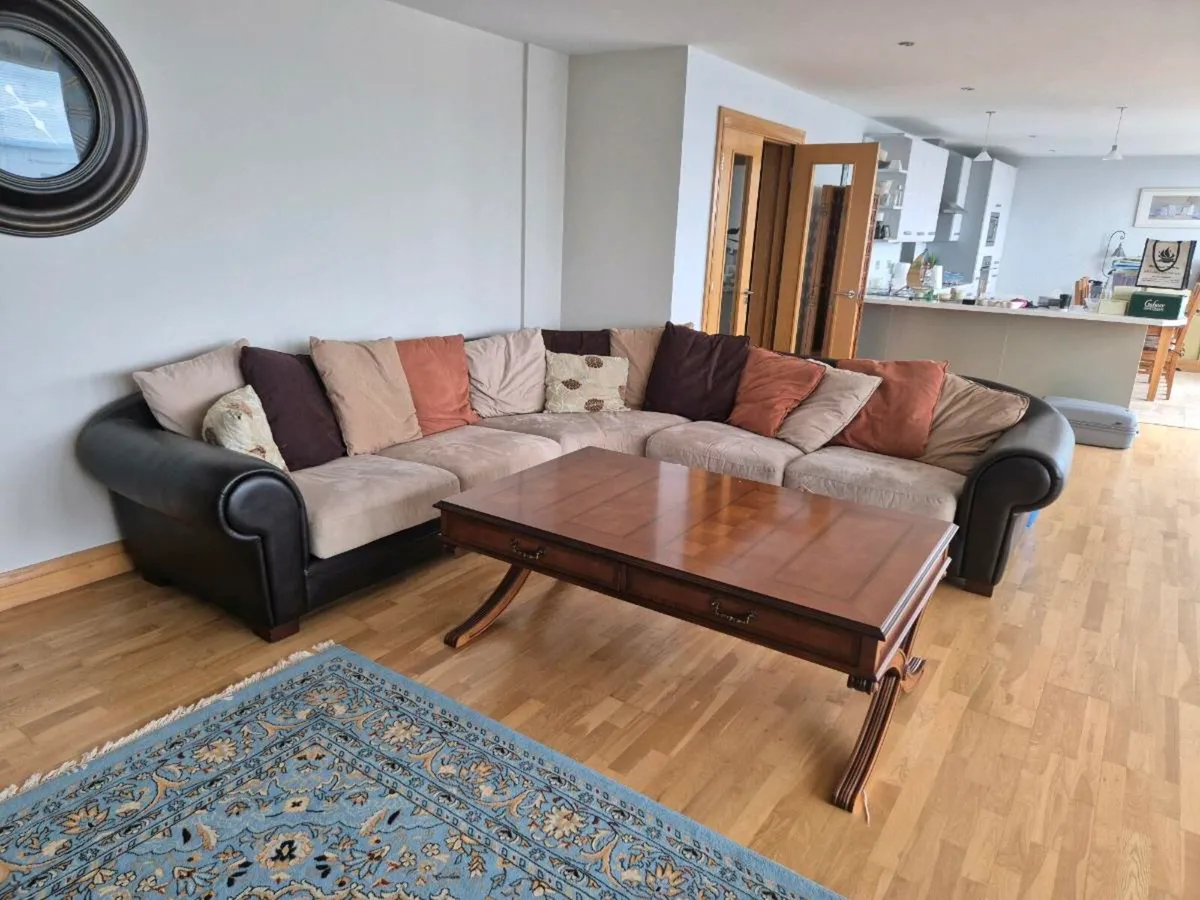 Extra large L shaped sofa - Image 1