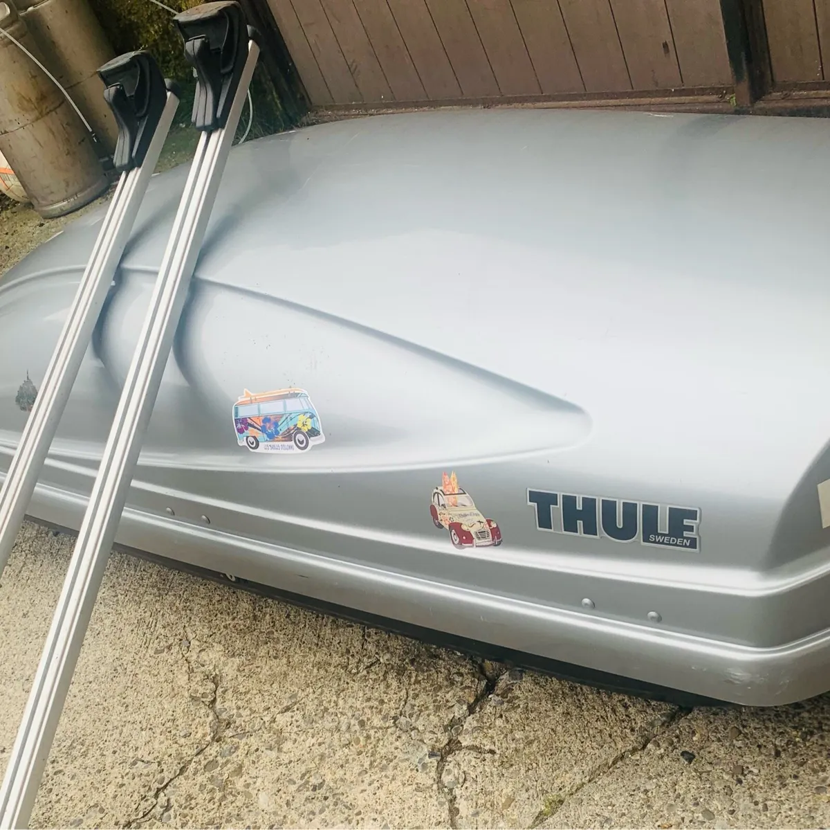 ROOF BOX WITH BARS THULE ATLANTIS 200 - Image 2