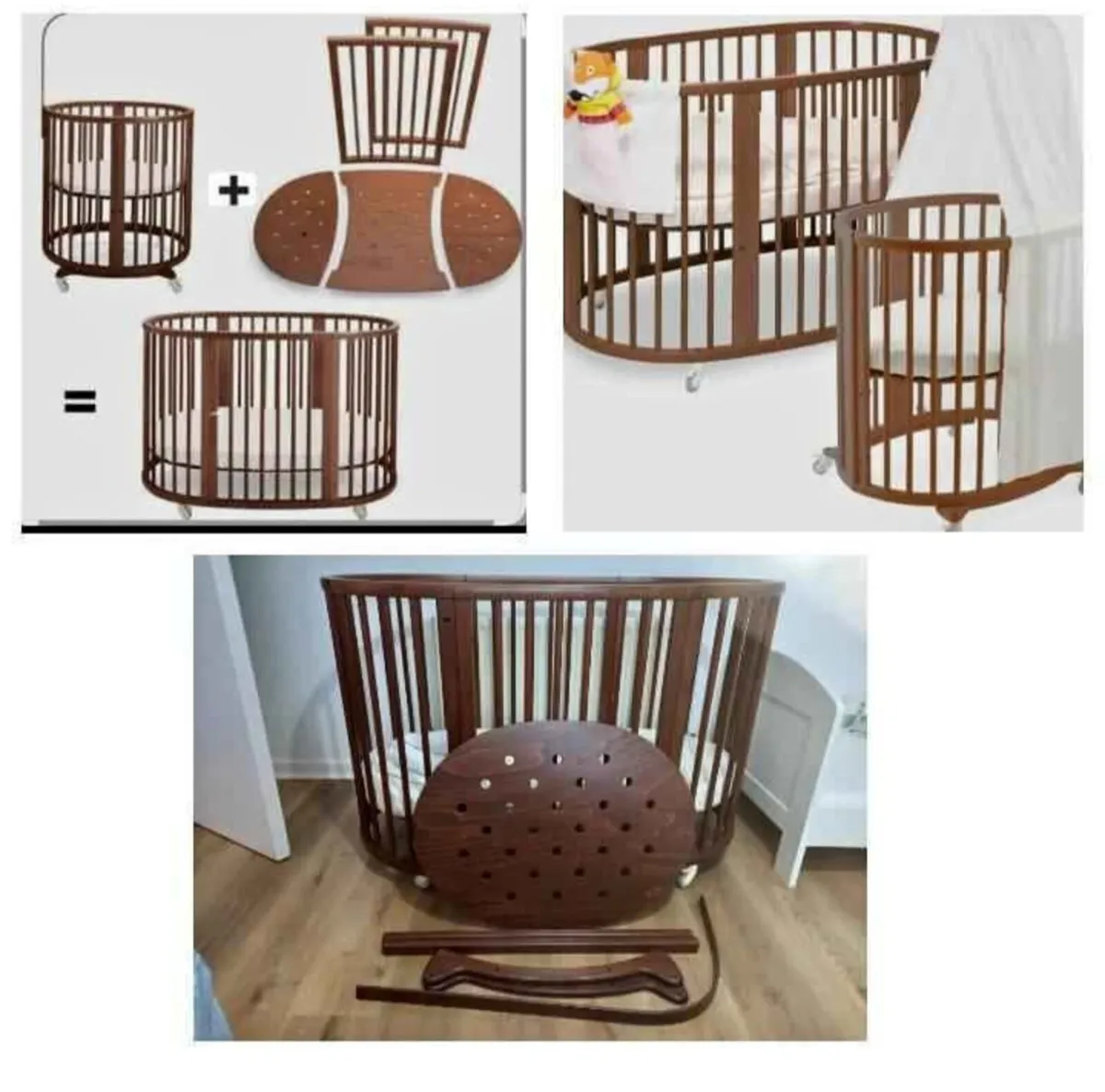 Stokke Sleepi Cot bed with Mattress - Image 1