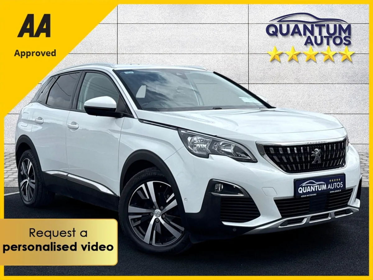 Peugeot 3008 2018 ALLURE 1.5 HDI BLUE €98 P/W WITH - Image 1