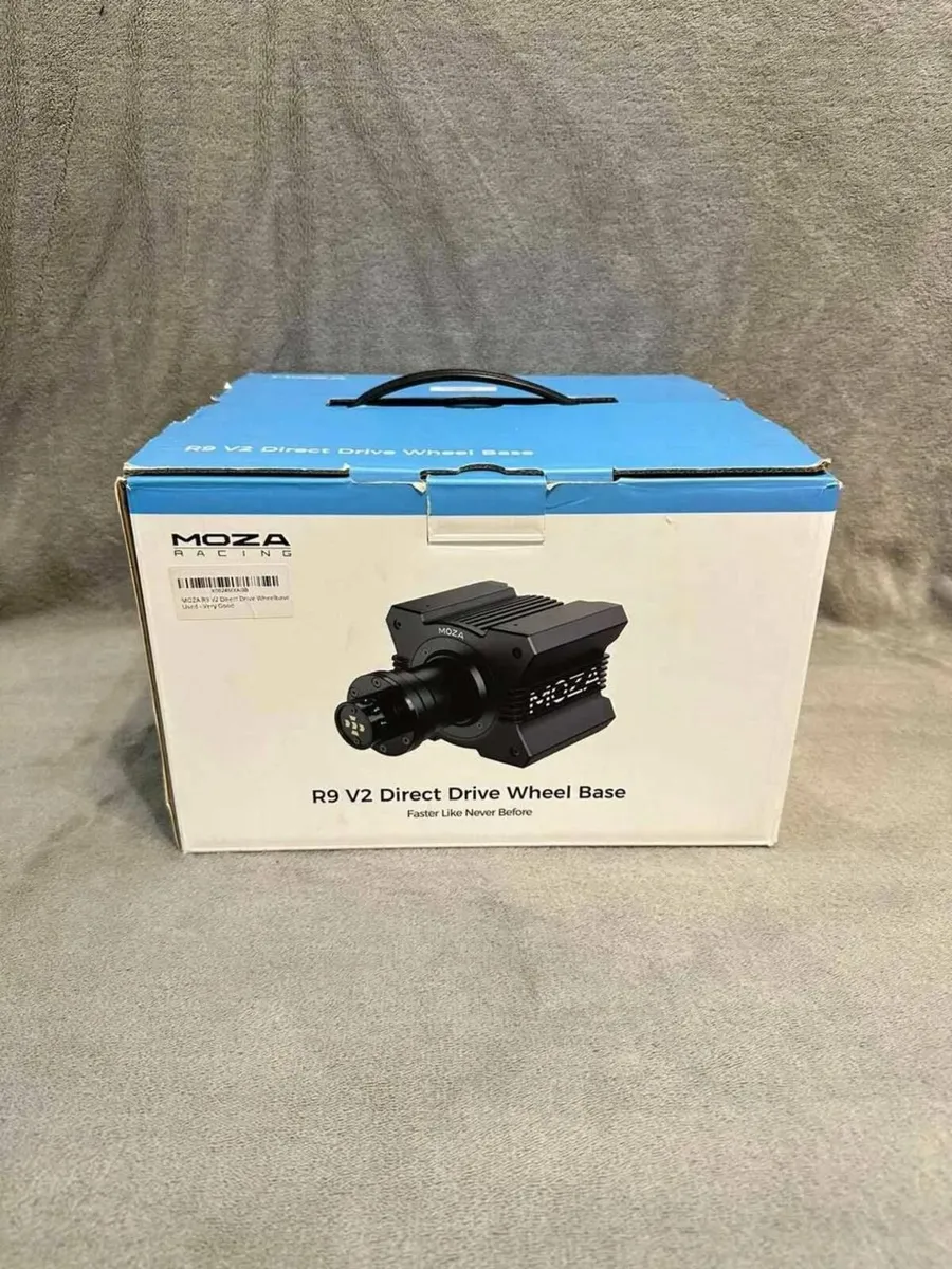 DD Game Base Gaming Wheel Moza R9 V2 - Image 1