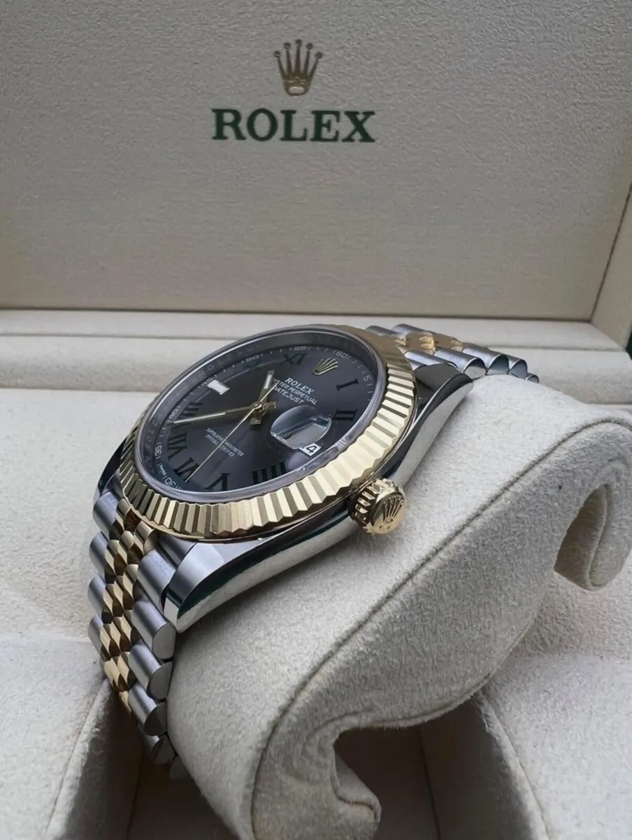 Rolex Wimbledon Datejust 41 2 tone box&papers - Image 2