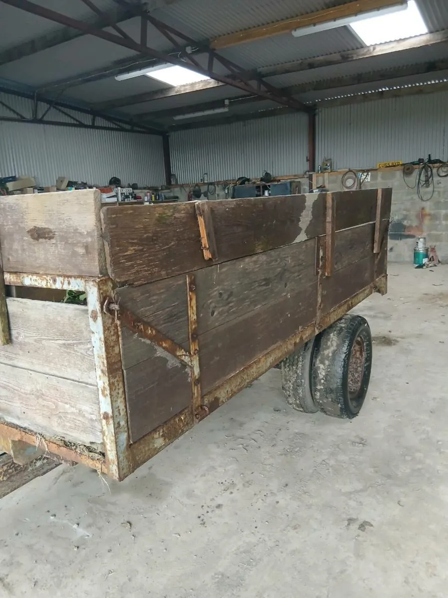Tipper trailer.....ideal turf or timber.... - Image 1