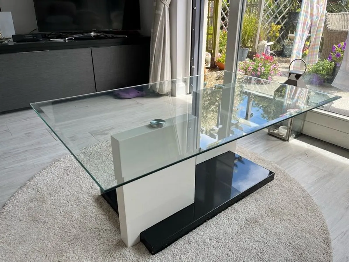 Glass Coffee Table - Image 1