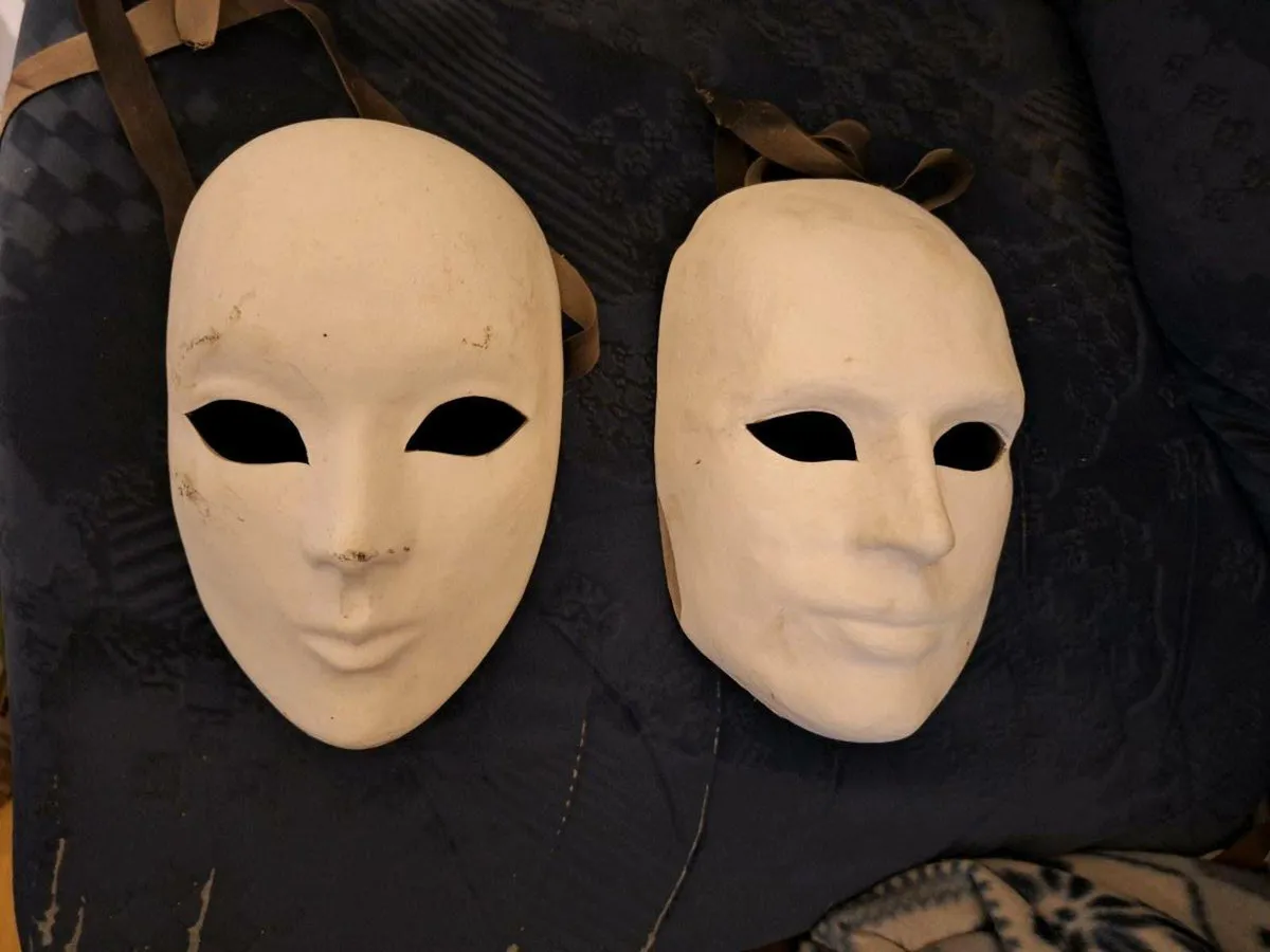A pair of Masquerade masks