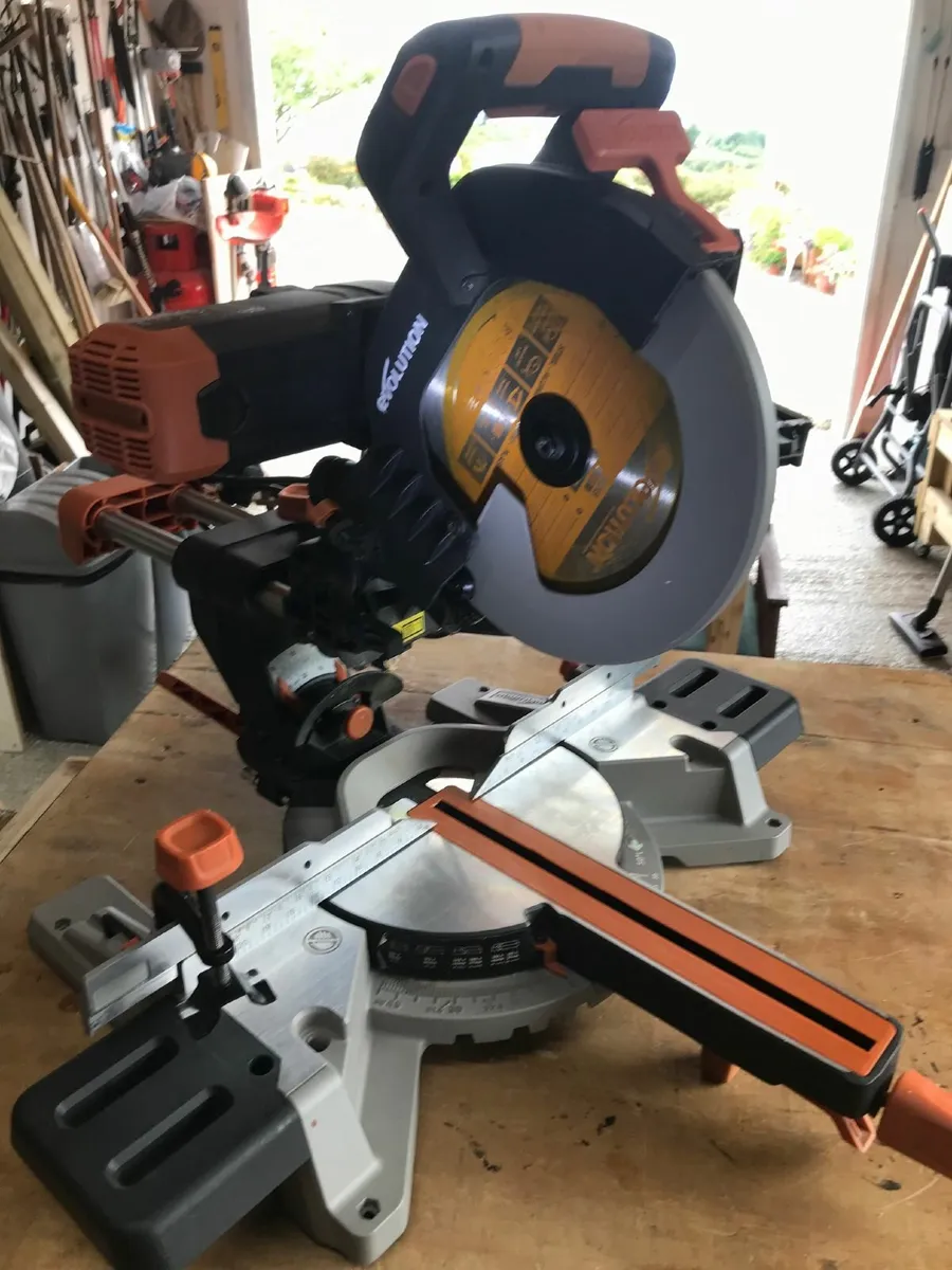 Chop Saw - Electric Double-Bevel Sliding Miter Saw - Image 1