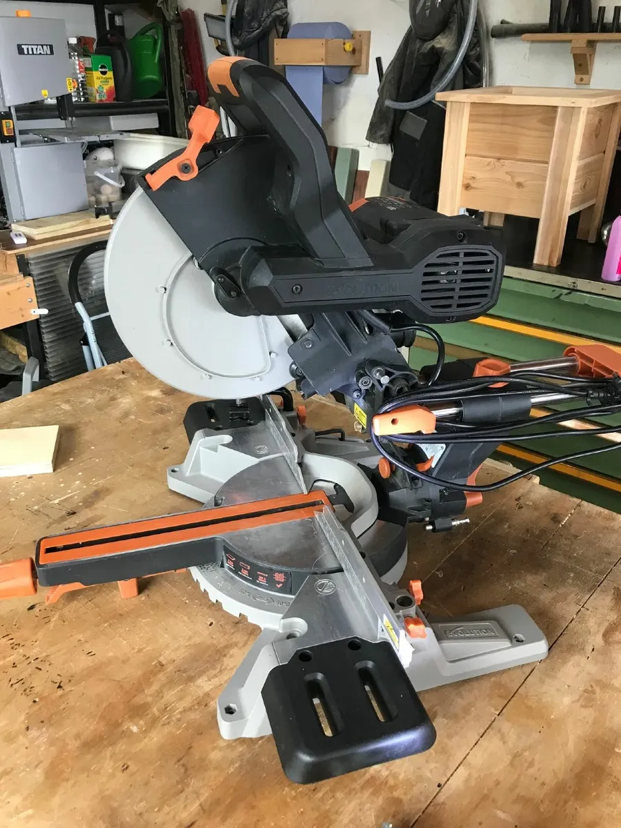 Chop Saw - Electric Double-Bevel Sliding Miter Saw - Image 2