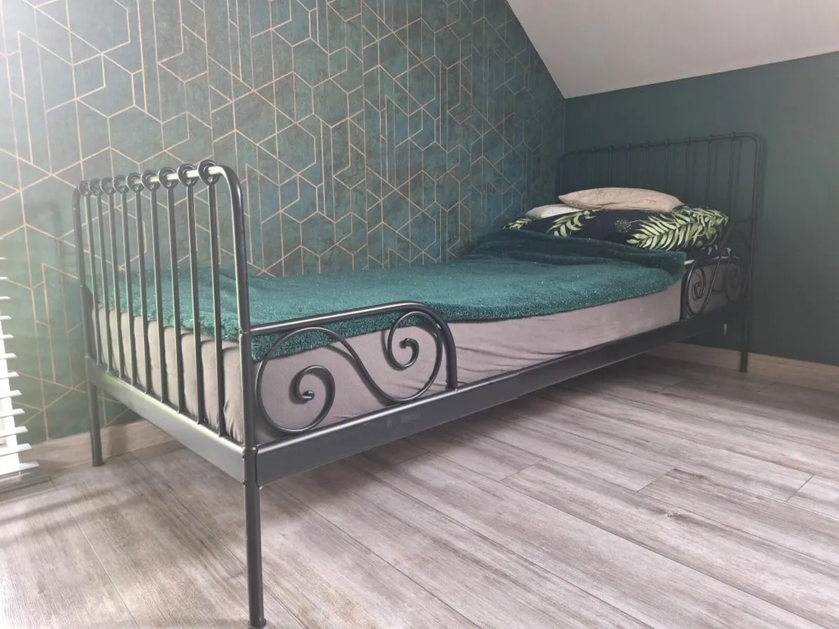 Ikea Minnen Extendable bed with Mattress - Image 1
