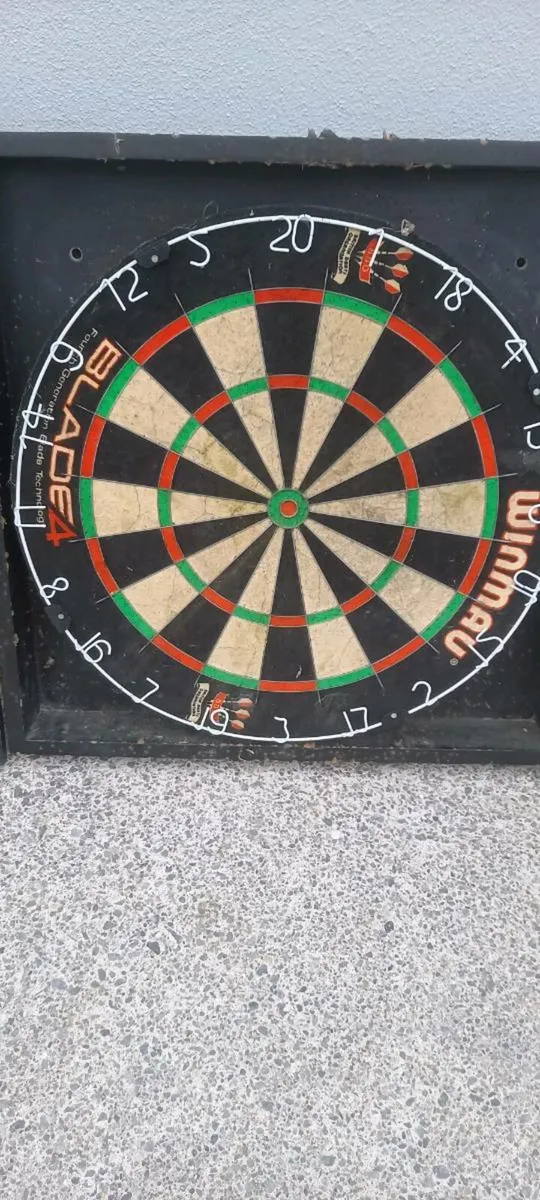 Dartboard & Cabiet - Image 2