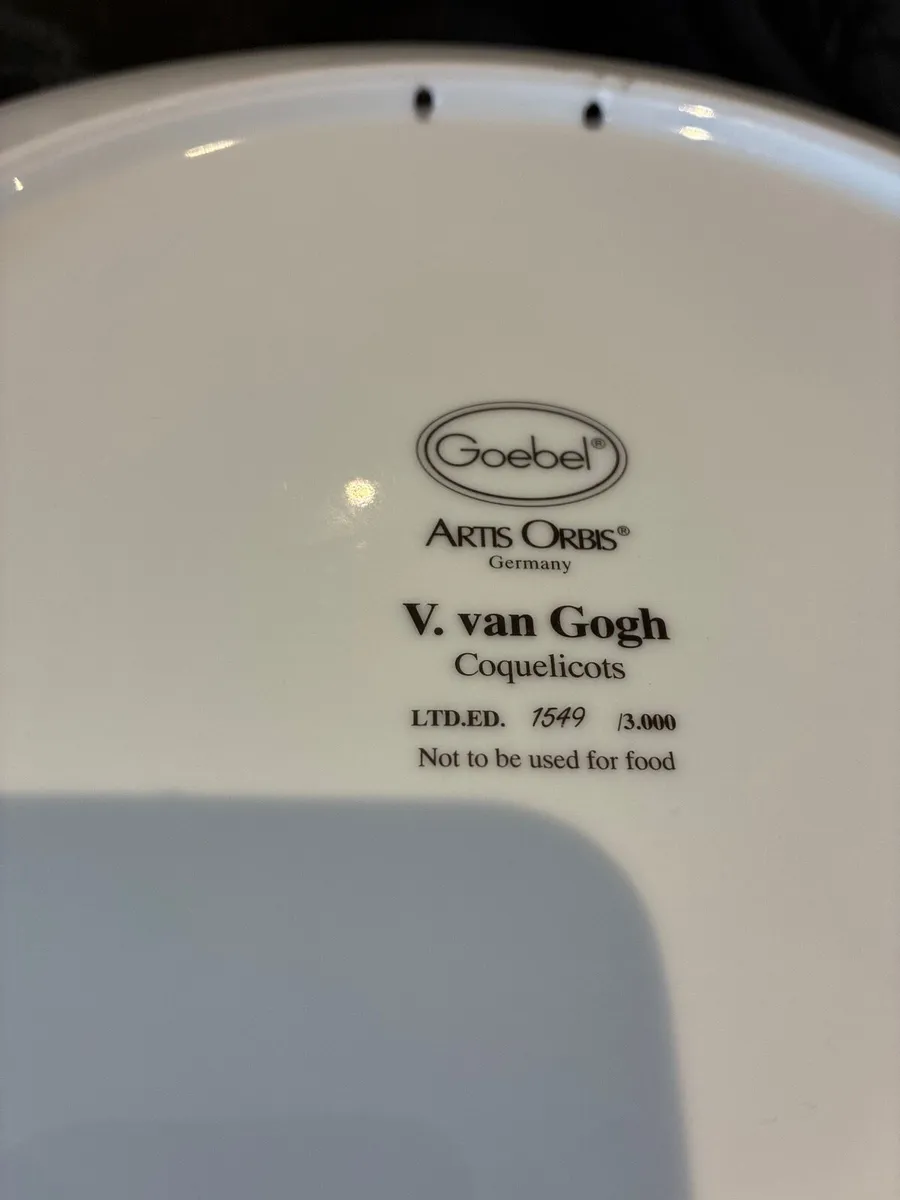 Vincent Van Gogh “Coquelicots” Limited edition - Image 3