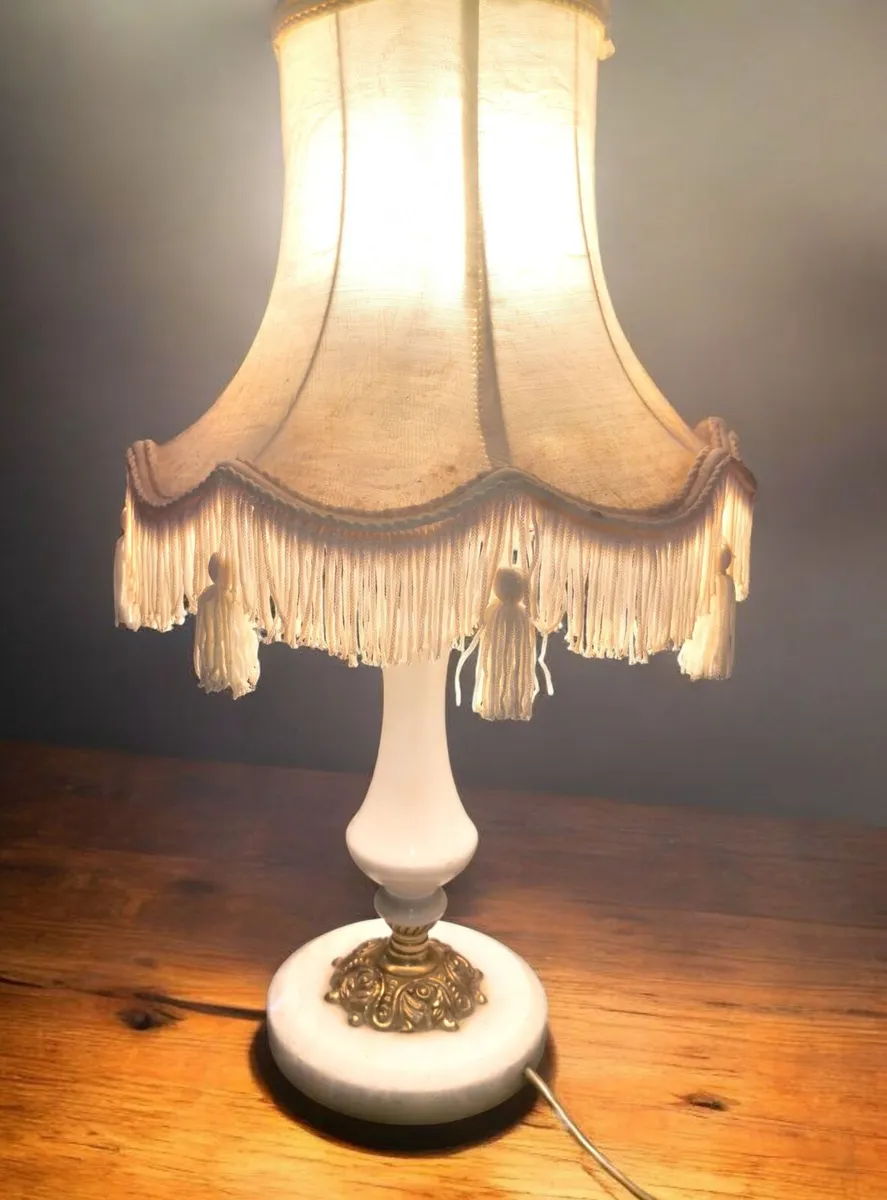 Beautiful marble lamp 50cm - Image 1