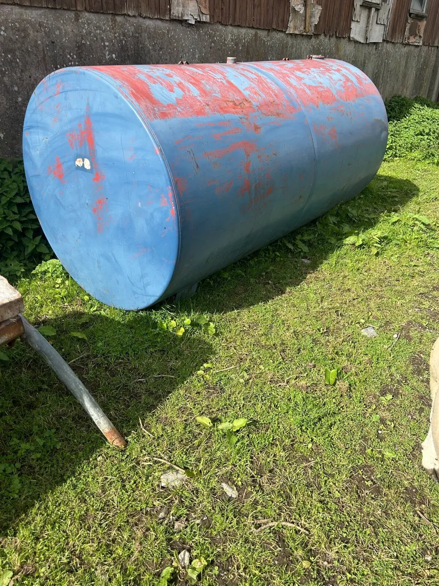 Steel diesel tank