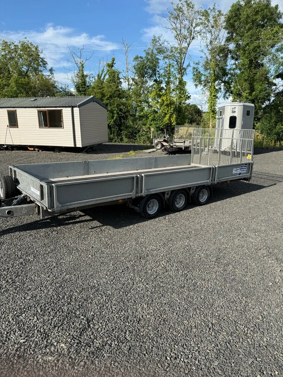 2020 Ifor Williams 16ft tipper flatbed transporter - Image 2