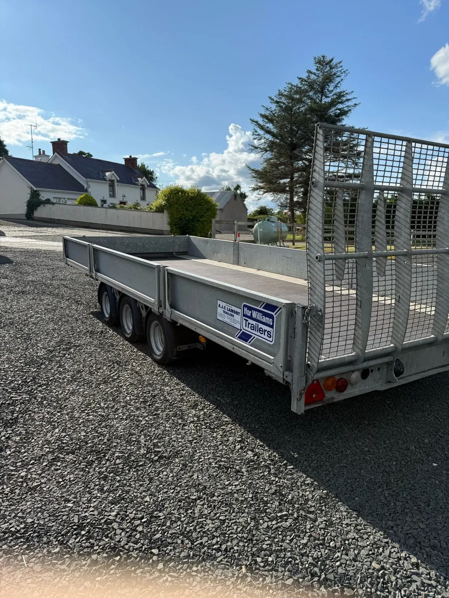 2020 Ifor Williams 16ft tipper flatbed transporter - Image 3