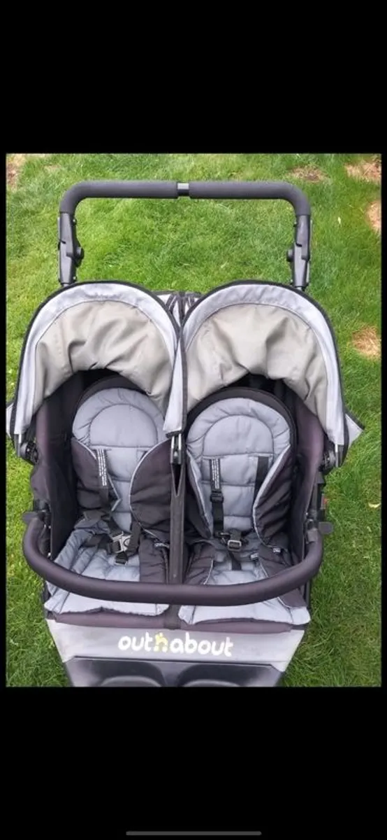 Out n about buggy double nipper v4 - Image 2