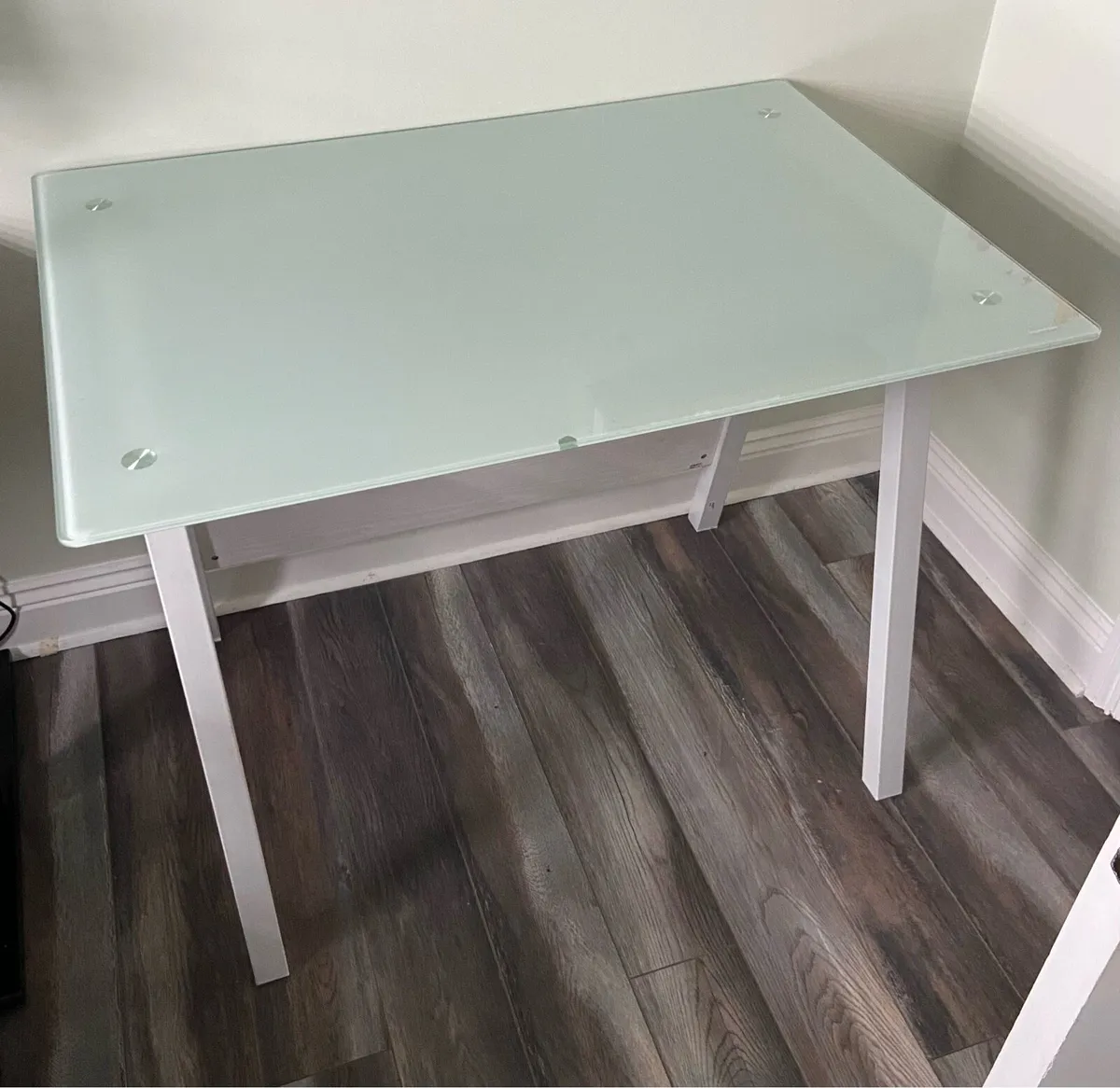 Tempered Glass Office Desk - Image 1