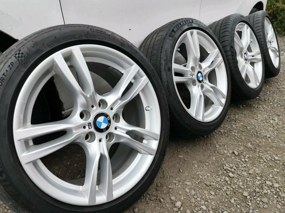 18" BMW M-sport alloy wheels. 5x120. - Image 1