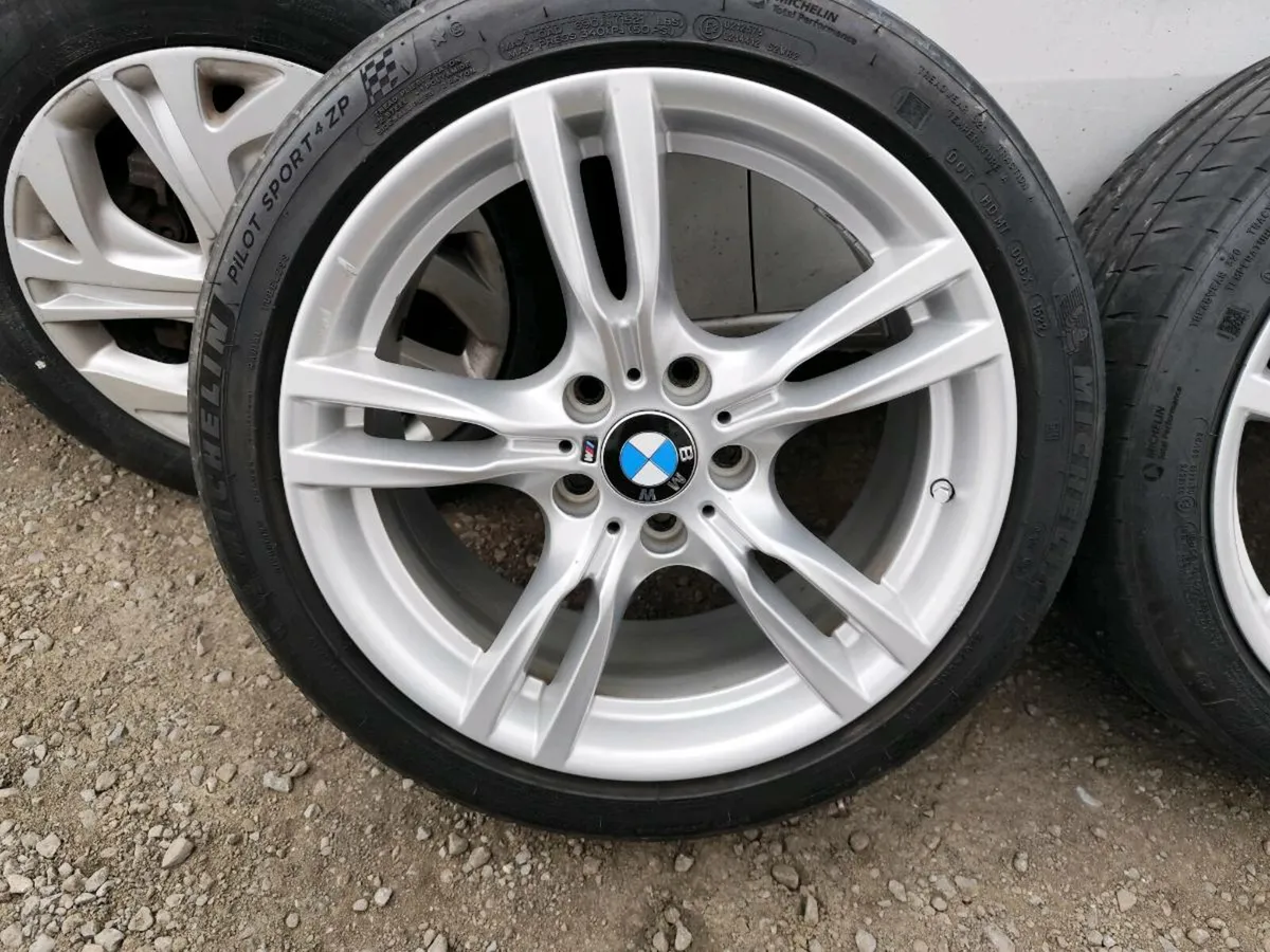 18" BMW M-sport alloy wheels. 5x120. - Image 2