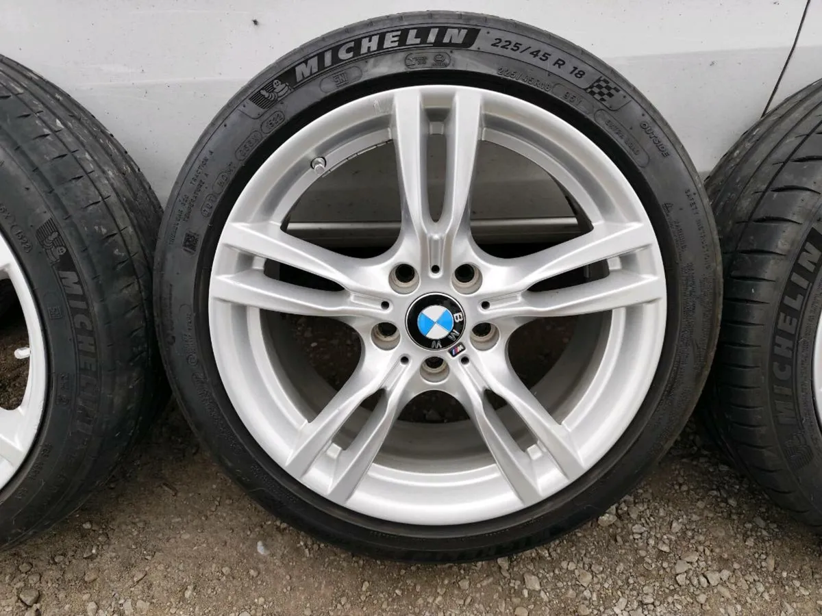 18" BMW M-sport alloy wheels. 5x120. - Image 3