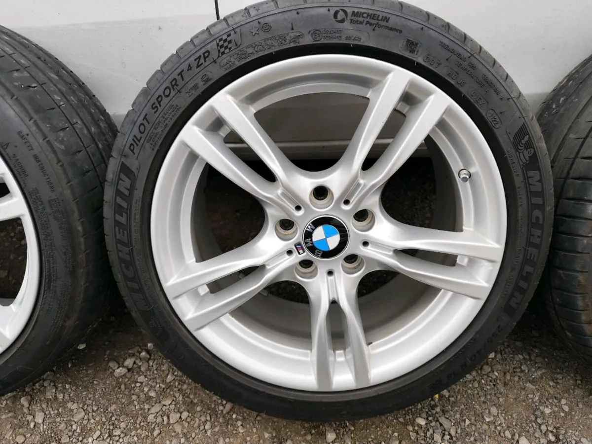 18" BMW M-sport alloy wheels. 5x120. - Image 4