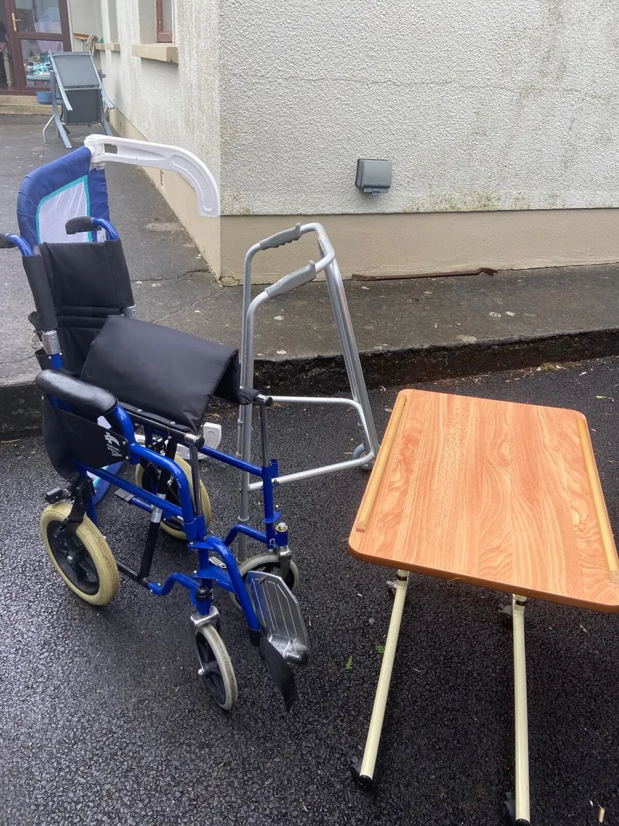 Wheelchair and other aids for the elderly