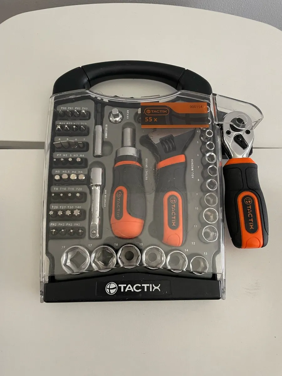 Tactix 55 Piece Stubby Toolset - Image 1