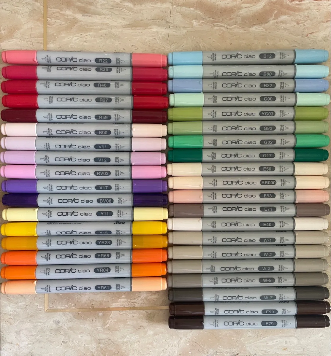 Copic Ciao alcohol markers + ink refills - Image 3