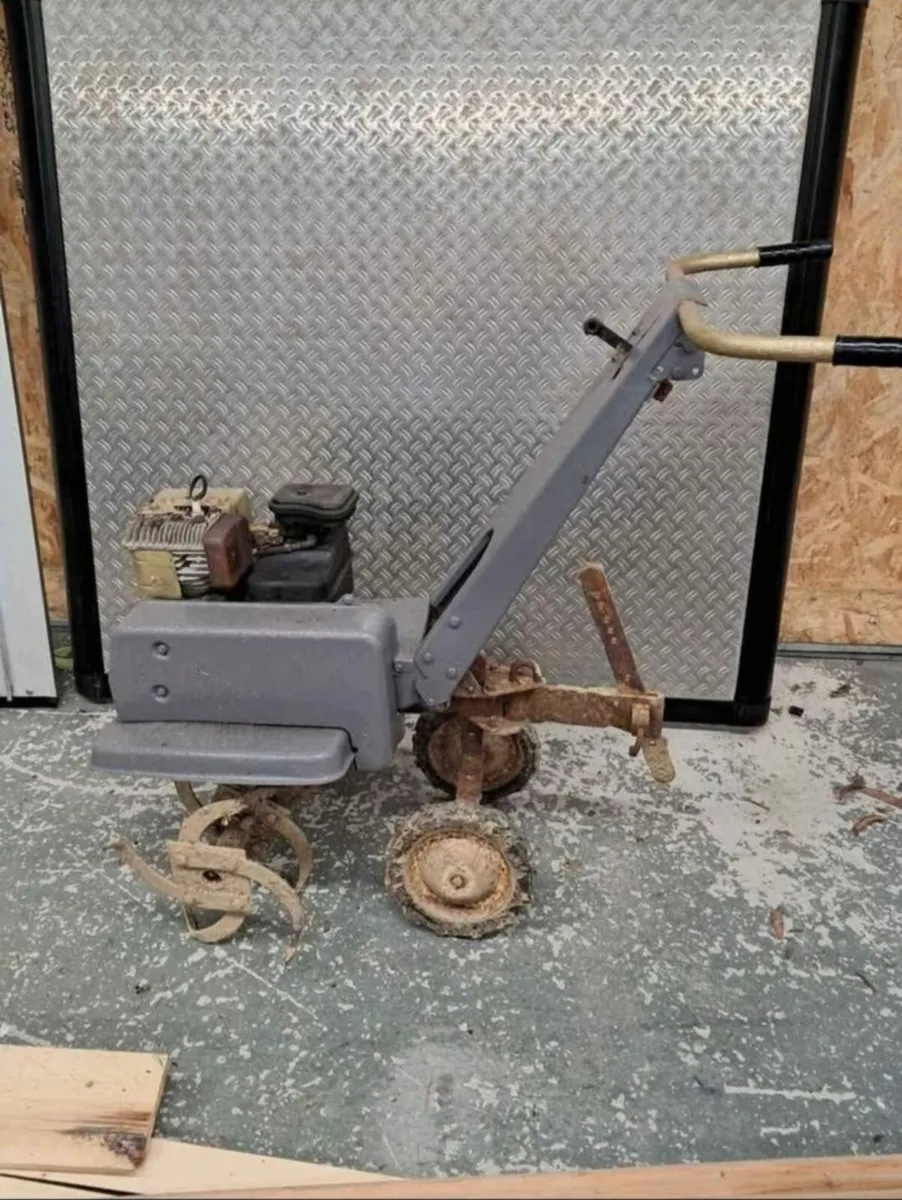 Vintage rotavator - Image 1