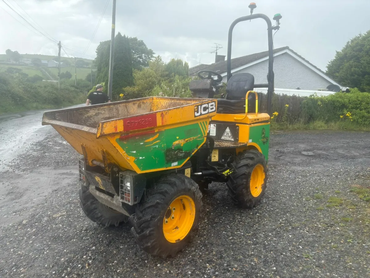Thwaites 1 ton. JCB 1 ton dumpers - Image 1