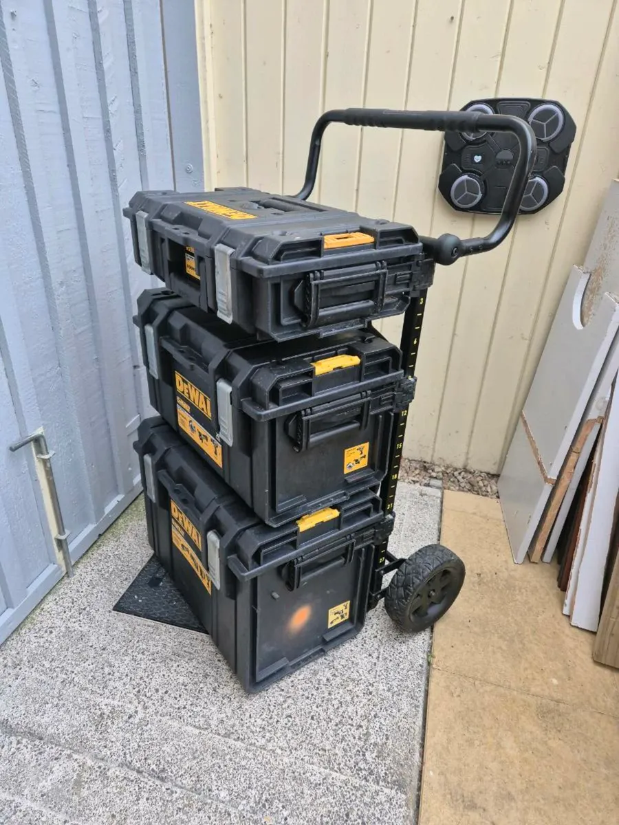Dewalt tough system tool boxes - Image 1