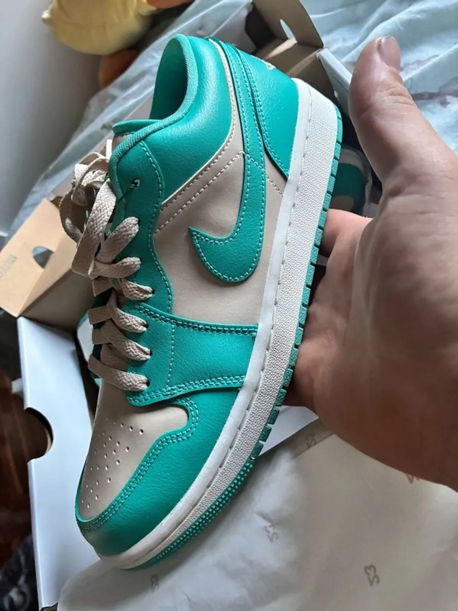 Brand new Jordan 1 low tropical teal - Image 4