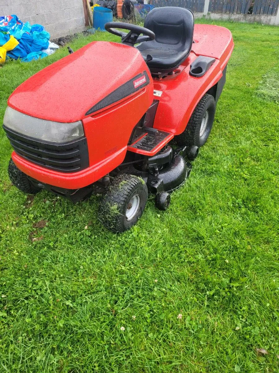 Jonsered ride on mower - Image 1