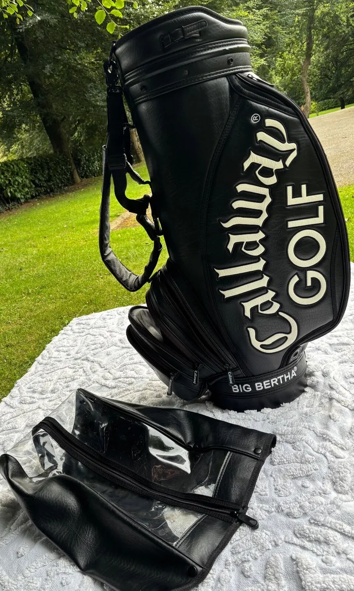 Callaway big Bertha staff golf bag, with raincover - Image 1