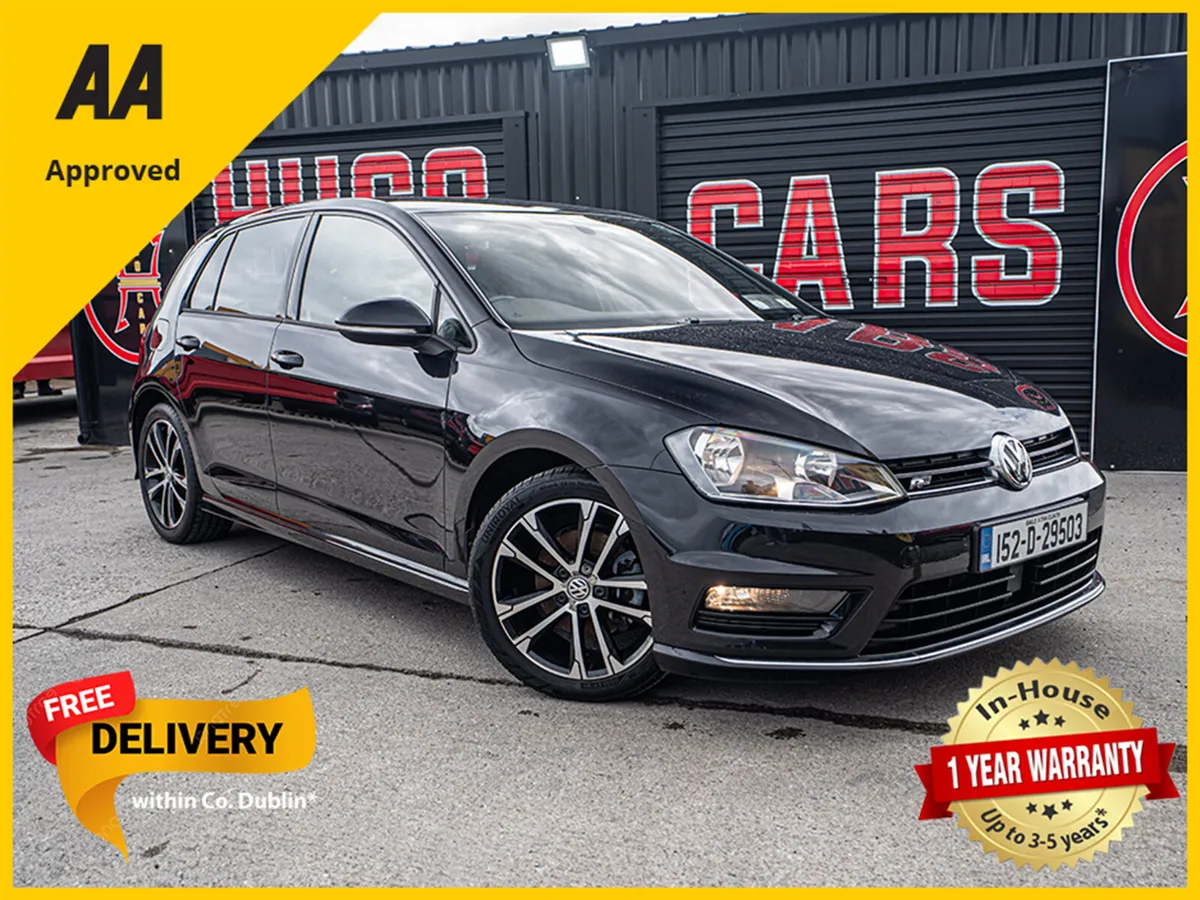 152 VW Golf 1.4tsi R-Line/FSH/1yr warranty - Image 1
