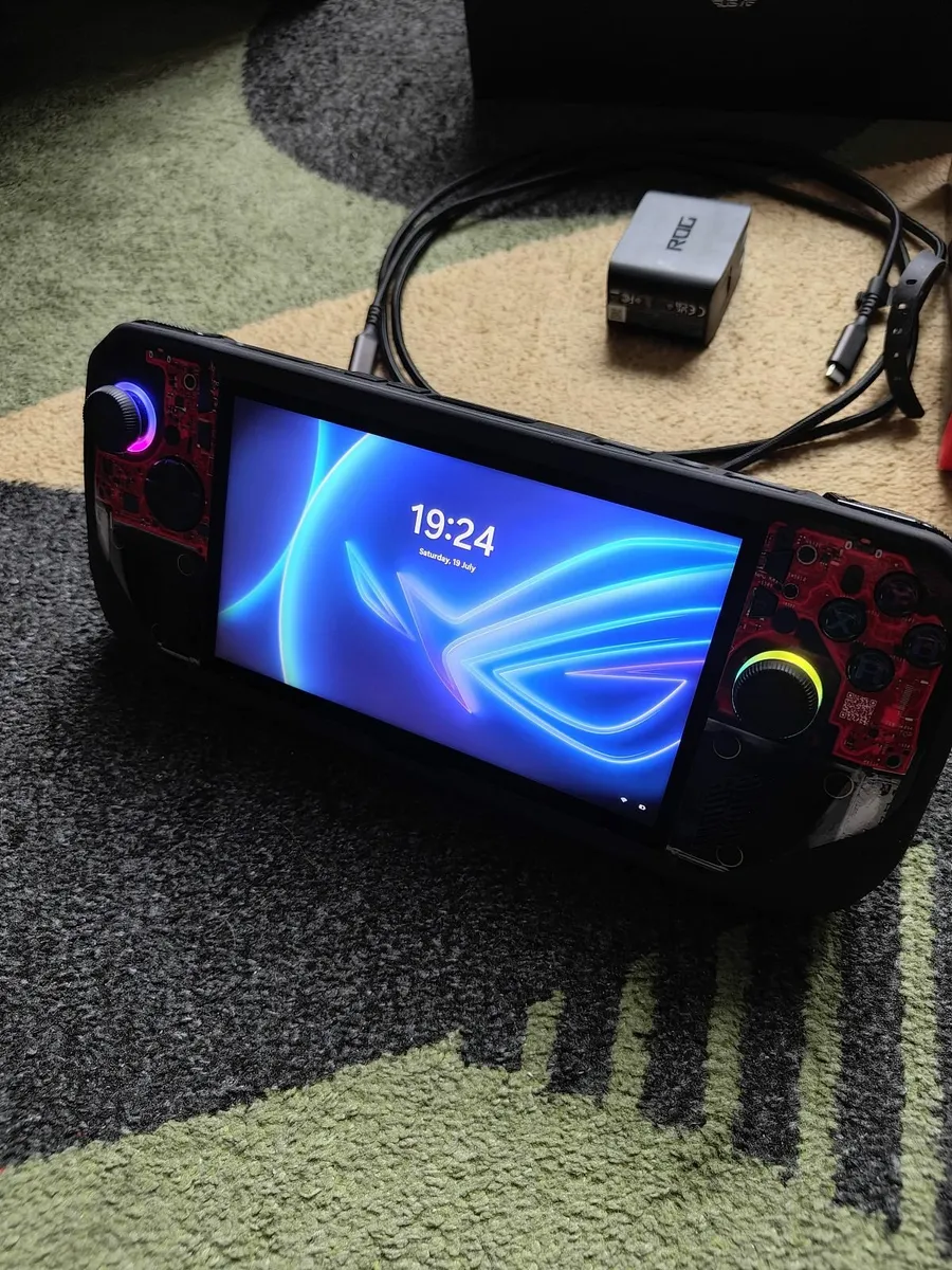 Asus Rog Ally X with dbrand Skin/Case & Dock - Image 2