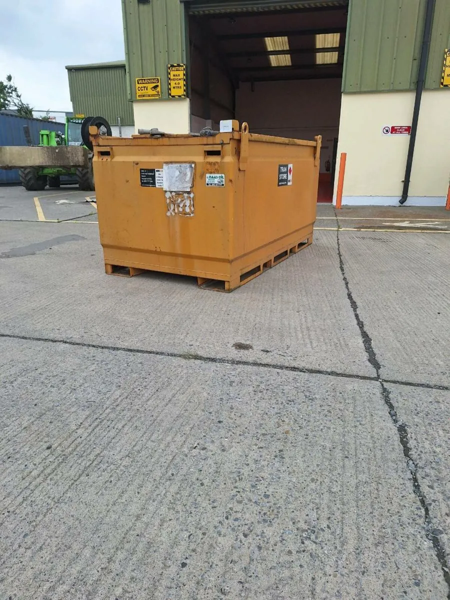 Transtore 3000 litre bunded steel fuel tank - Image 1