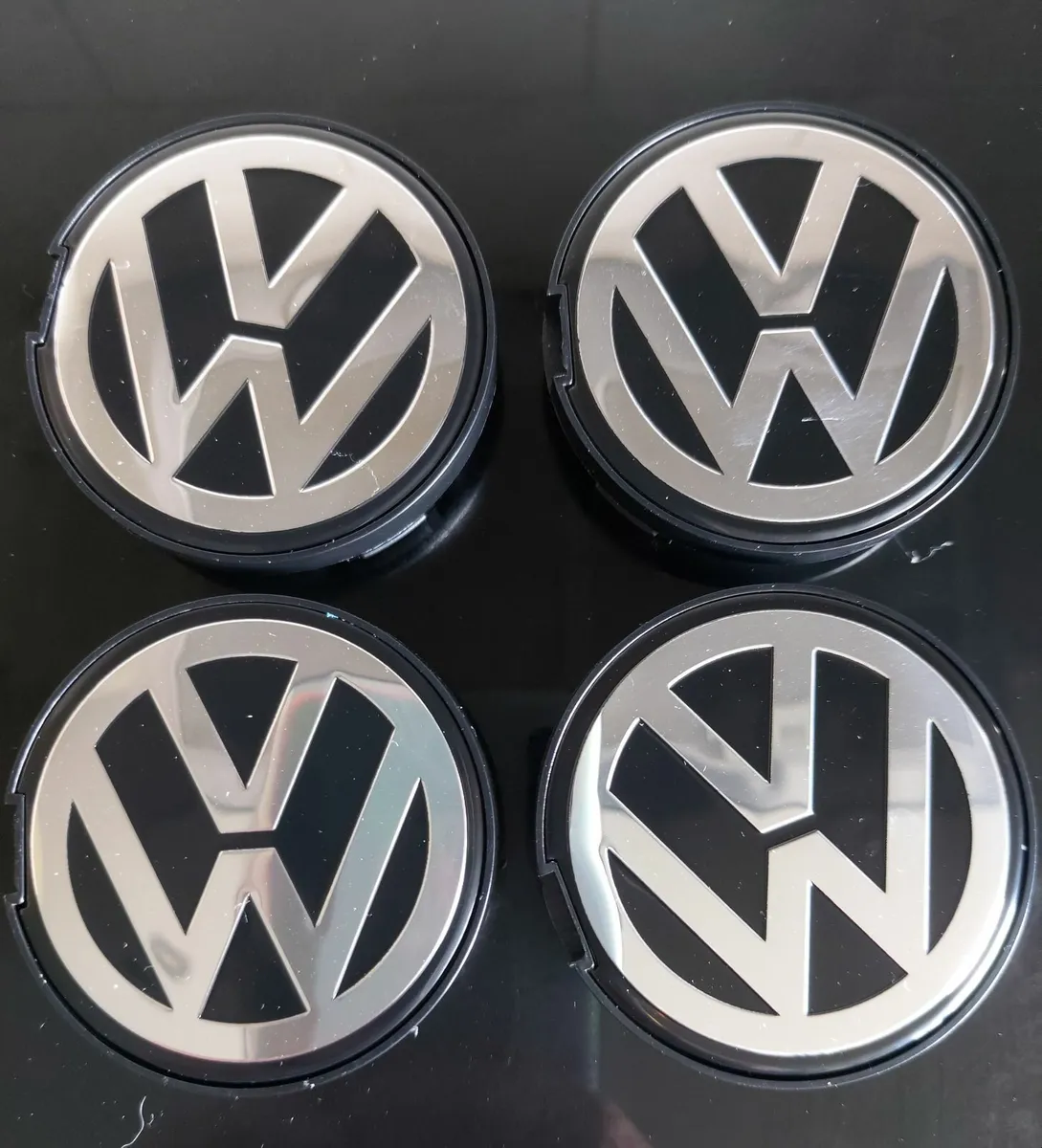 VW Golf MK2, MK3, MK4 Caps (55mm) - FREE Post - Image 1