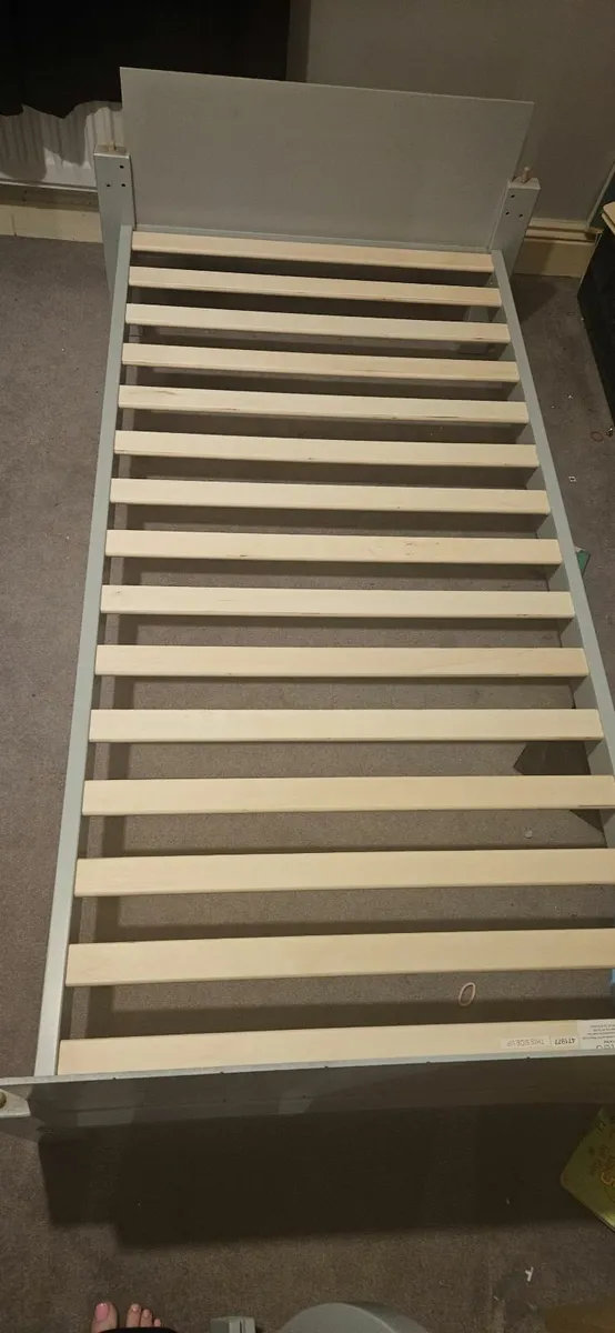 Cot bed grey - Image 4