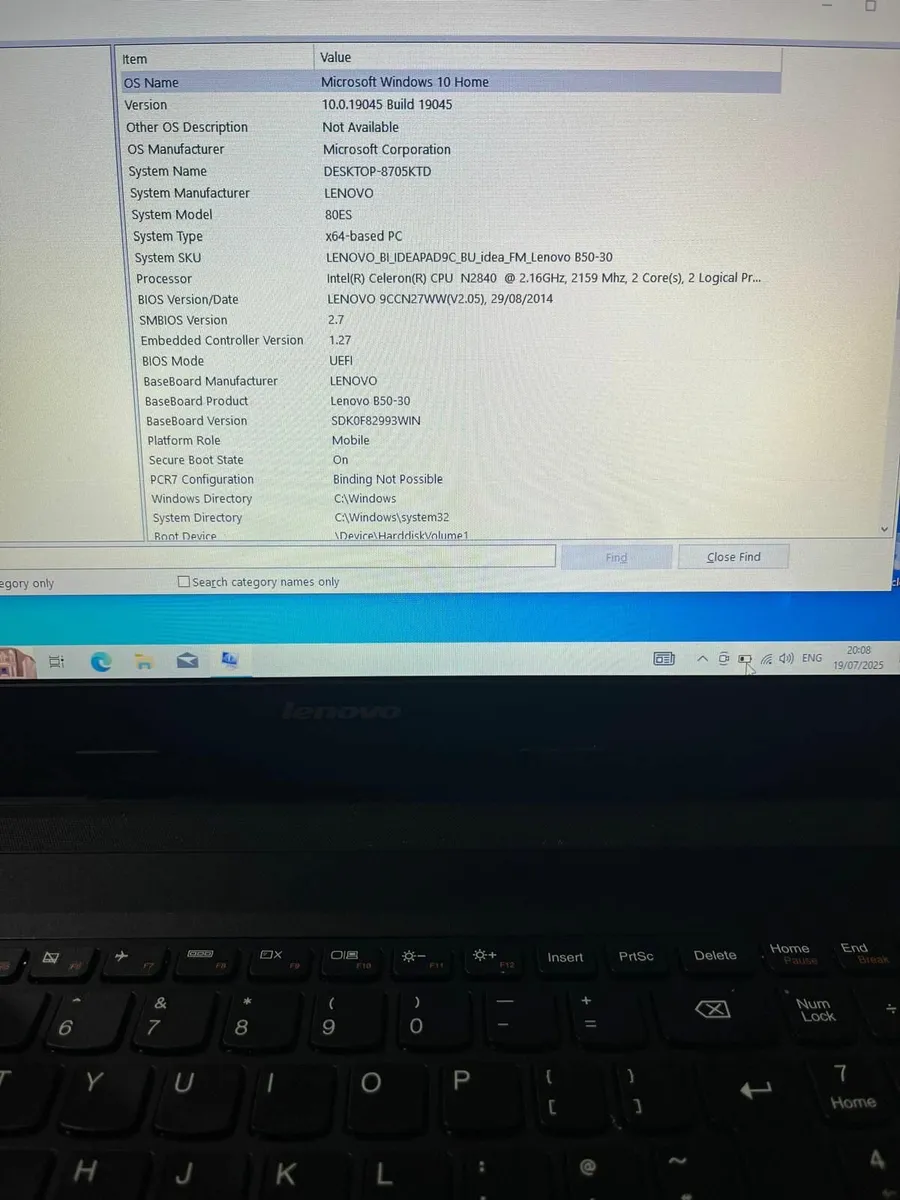 Laptop Lenovo 80ES - Image 3