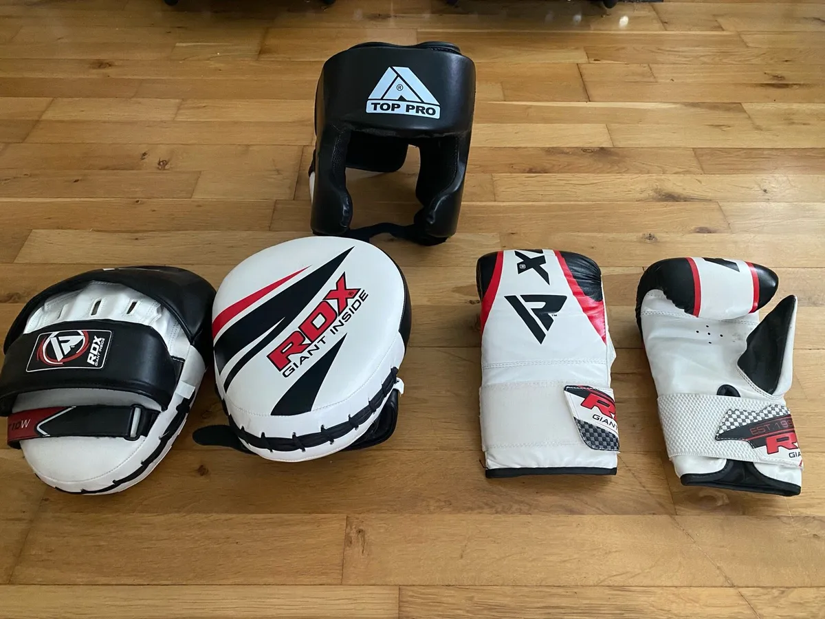 Boxing bag with equipment - Image 3