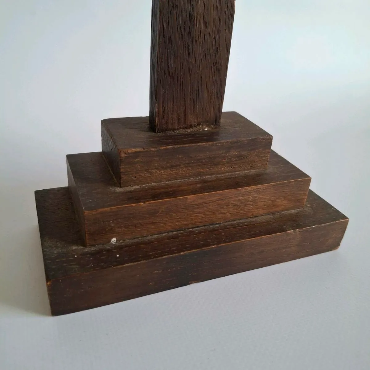 Wooden Crucifix with Metal Corpus - Image 4