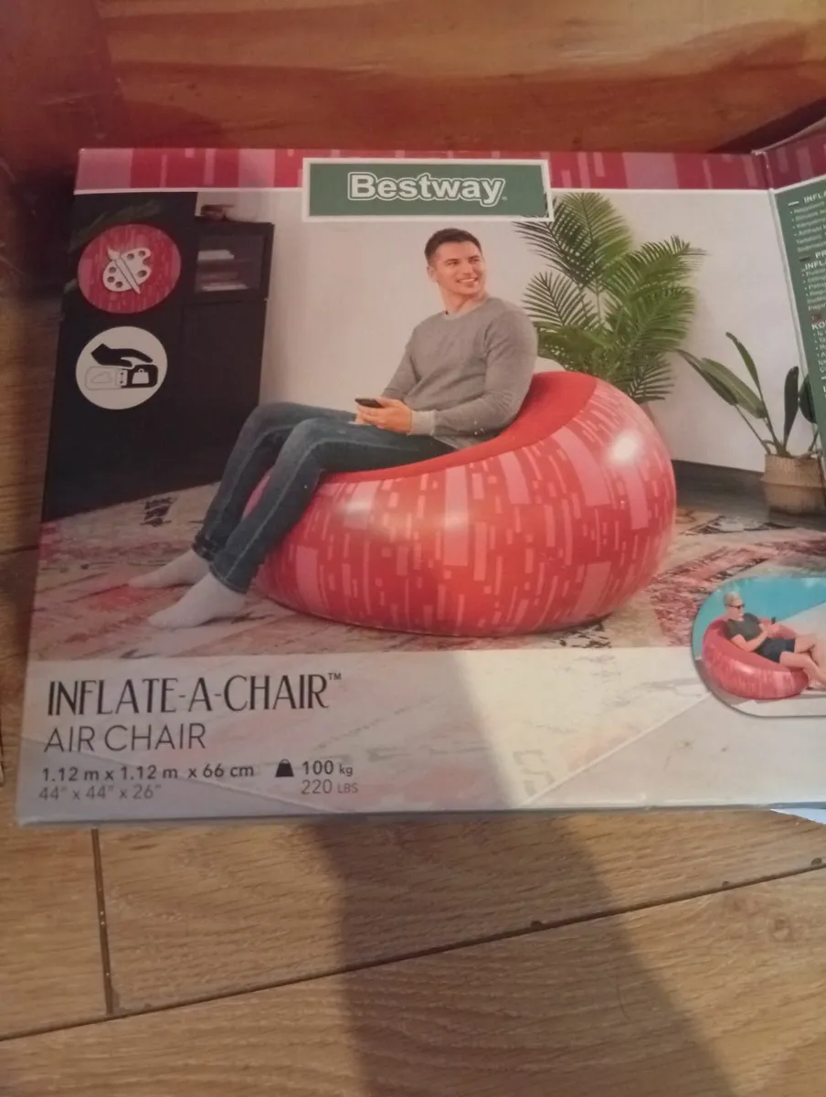 Camping Beach Inflatable 2 comfortable chairs - Image 2