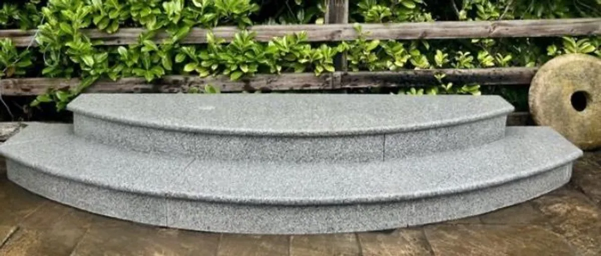 silver granite steps - Image 1